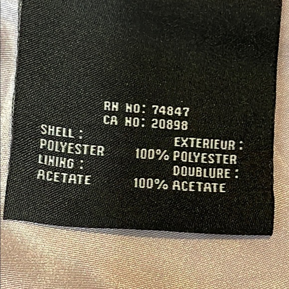 Marc New York Black Trench Coat with Belt - Picture 7 of 10